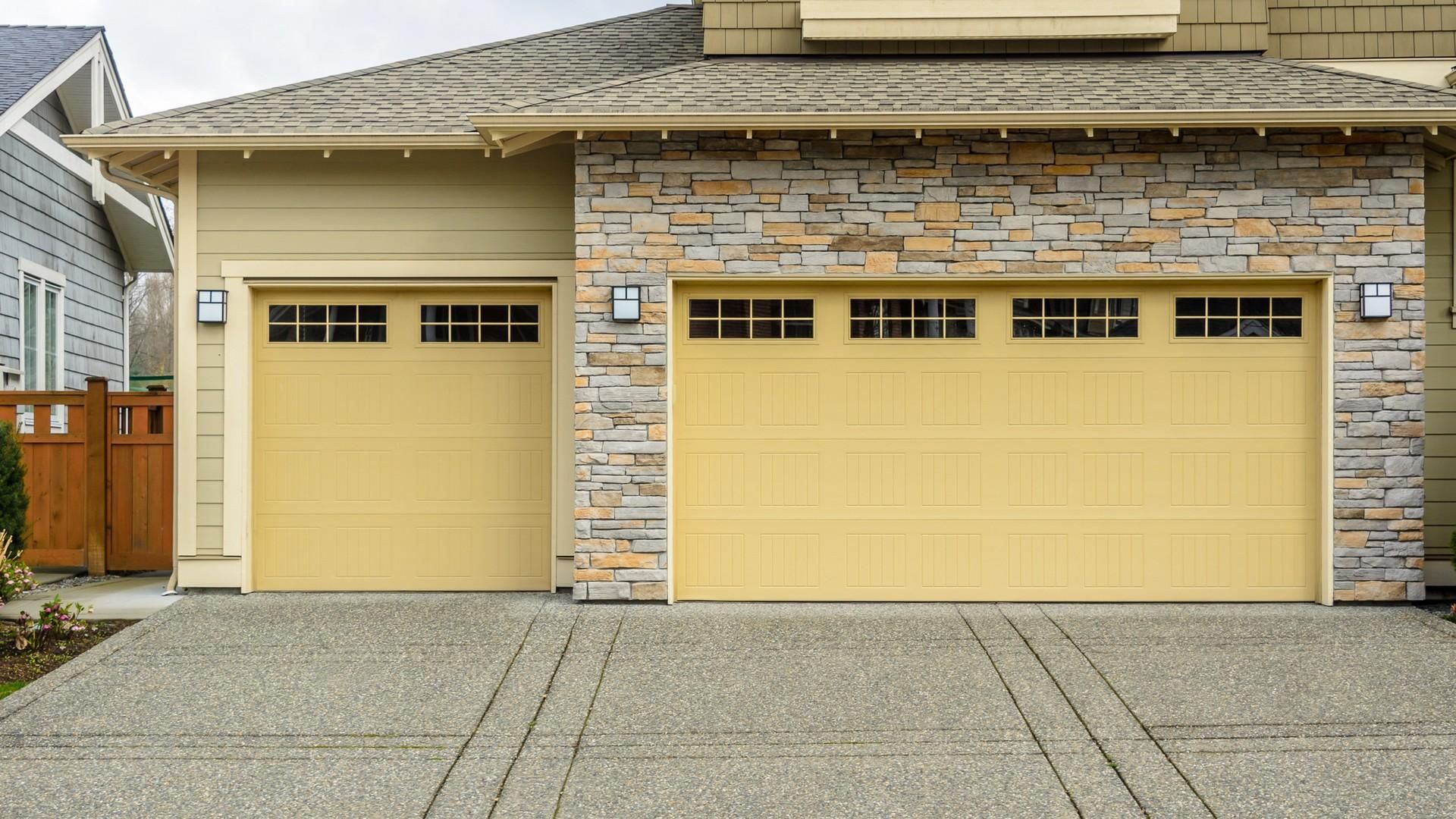 What is the common garage door repair service offered by professionals?